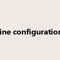line configuration是什么意思