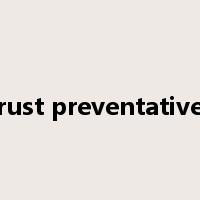 rust preventative是什么意思