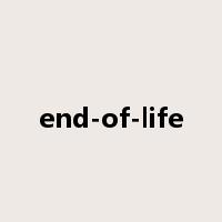 end-of-life是什么意思