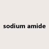 sodium amide是什么意思
