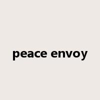 peace envoy是什么意思