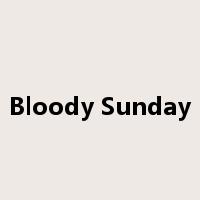 Bloody Sunday是什么意思