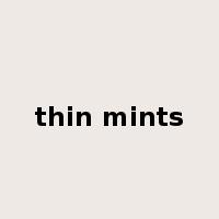 thin mints是什么意思