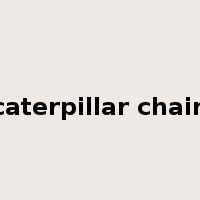 caterpillar chain是什么意思