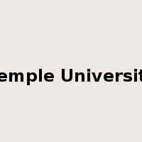 Temple University是什么意思