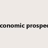economic prospect是什么意思