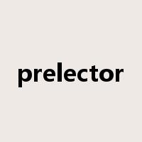 prelector是什么意思