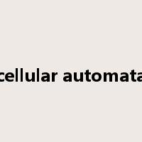 cellular automata是什么意思