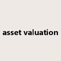 asset valuation是什么意思