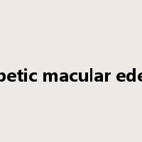 diabetic macular edema是什么意思