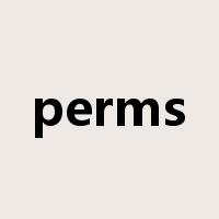 perms是什么意思