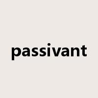 passivant是什么意思