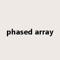 phased array是什么意思
