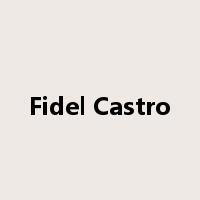 Fidel Castro是什么意思