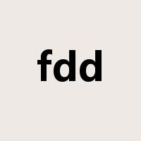 fdd是什么意思