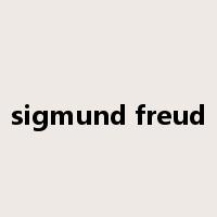 sigmund freud是什么意思