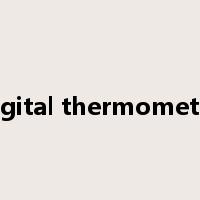 digital thermometer是什么意思