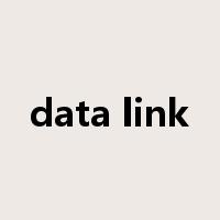 data link是什么意思