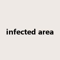 infected area是什么意思
