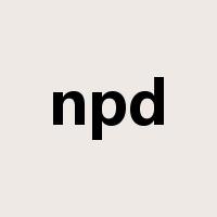 npd是什么意思