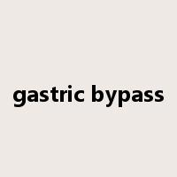 gastric bypass是什么意思