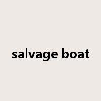 salvage boat是什么意思