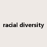 racial diversity是什么意思