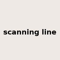 scanning line是什么意思