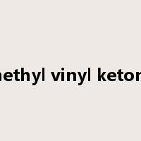 methyl vinyl ketone是什么意思