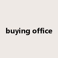 buying office是什么意思