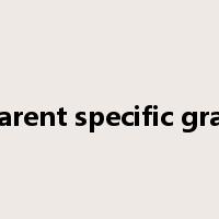 apparent specific gravity是什么意思