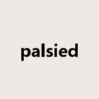 palsied是什么意思