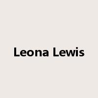 Leona Lewis是什么意思