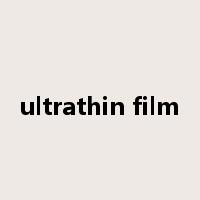 ultrathin film是什么意思