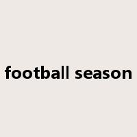 football season是什么意思