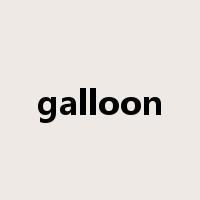 galloon是什么意思