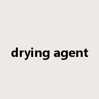drying agent是什么意思