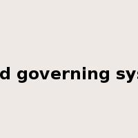 speed governing system是什么意思
