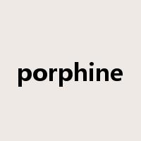 porphine是什么意思