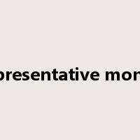 representative money是什么意思