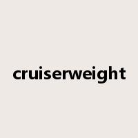 cruiserweight是什么意思