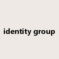 identity group是什么意思