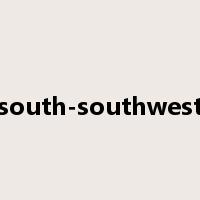 south-southwest是什么意思