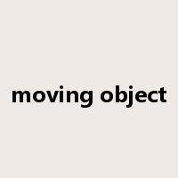 moving object是什么意思