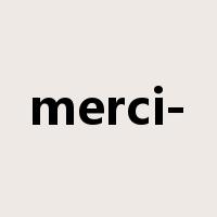 merci-是什么意思