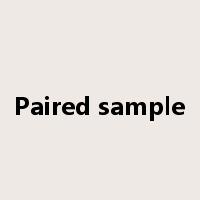 Paired sample是什么意思