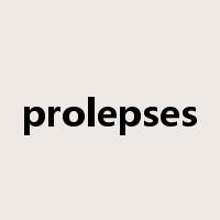 prolepses是什么意思