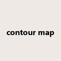 contour map是什么意思