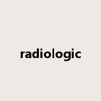 radiologic是什么意思