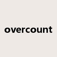 overcount是什么意思